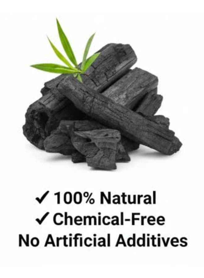 High-temperature, long-burning natural wood charcoal pieces for grilling and fire pits, 900g pack Charcoal, Fuel & Firestarters (2)