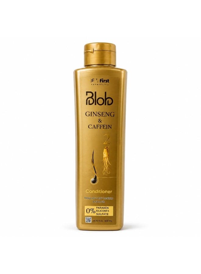 Blob Hair Conditioner With Ginseng & Caffeine, 850ml