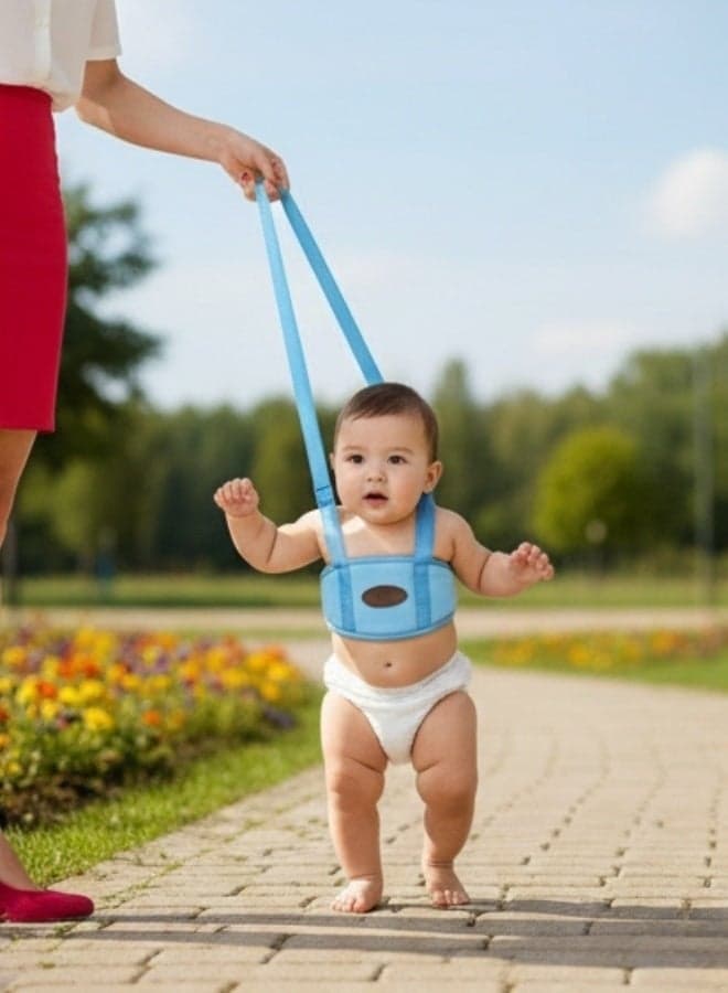 Adjustable Baby Walking Belt with Safety Harness for Toddlers – Lightweight Comfortable Walking Trainer for 6–24 Months up to 15 kg – Reduces Falls and Parent Back Strain while Boosting Baby Confidence and Independence – Soft Durable Materials for Daily Indoor and Outdoor Use Baby Walkers (٤)