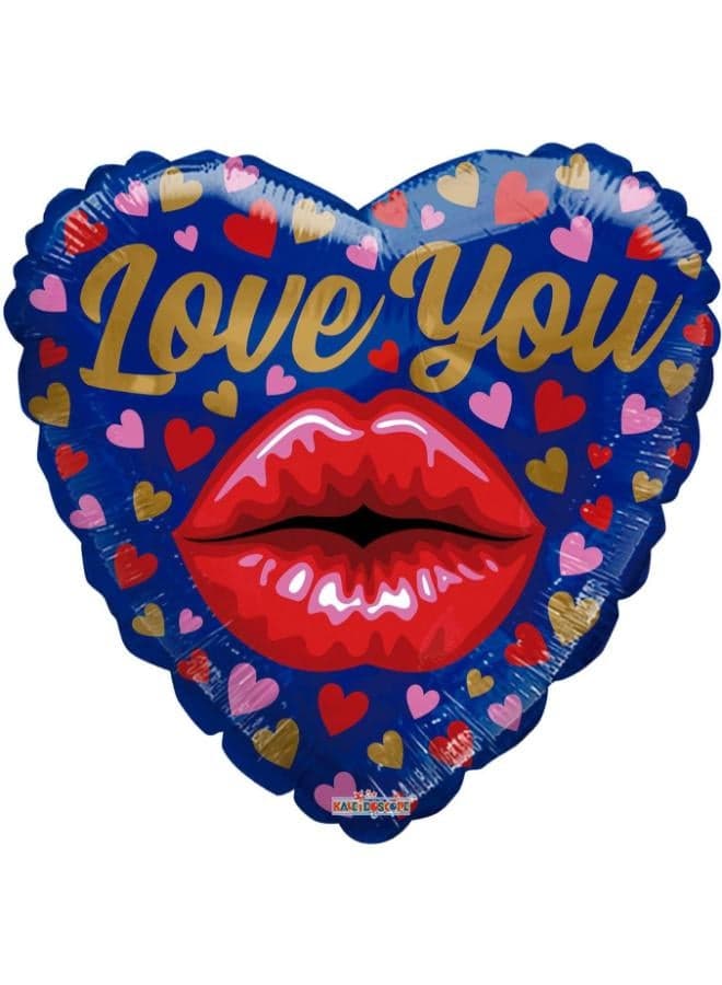 conver 18'' PR Love You Lips Balloons