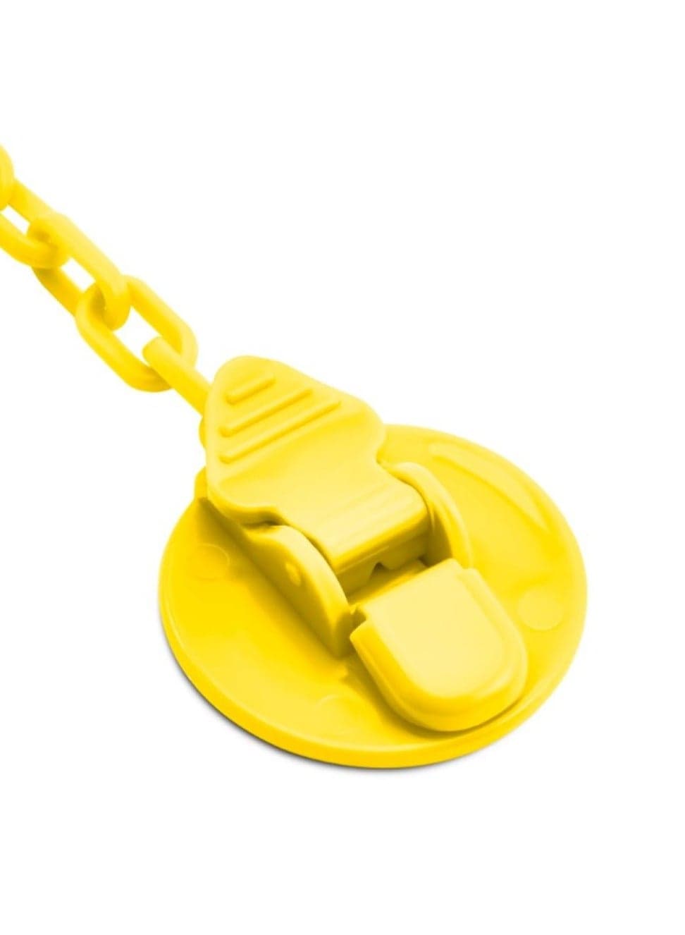 Bubbles Pacifier Chain Yellow - Multishape Pacifier Accessories & Teething Gels (3)
