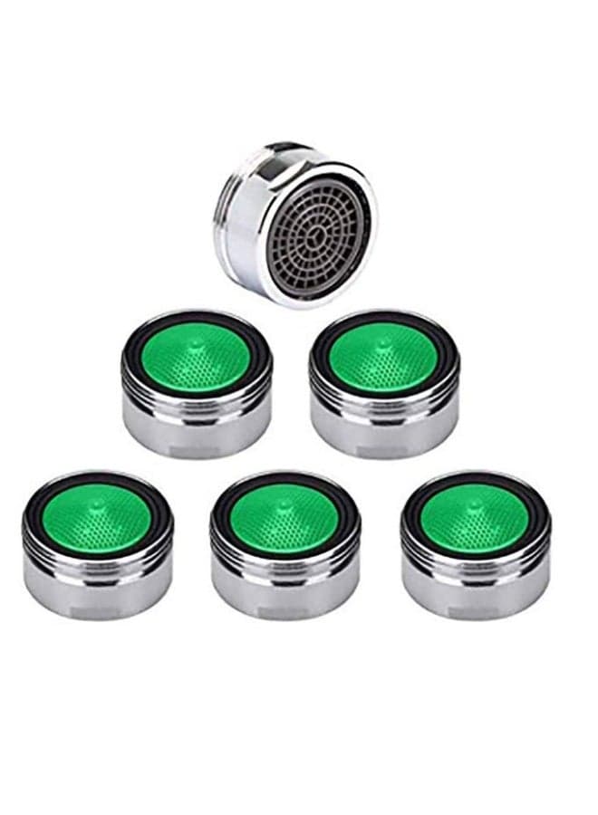 Oil Filter and Water Filter for Faucet, Half Inch, Threaded Brass Faucet Nozzle Filter, Faucet Nozzle with Anti-Drip Sides, for Kitchen, Bathroom, Shower, Hose, 3 Pack (2)