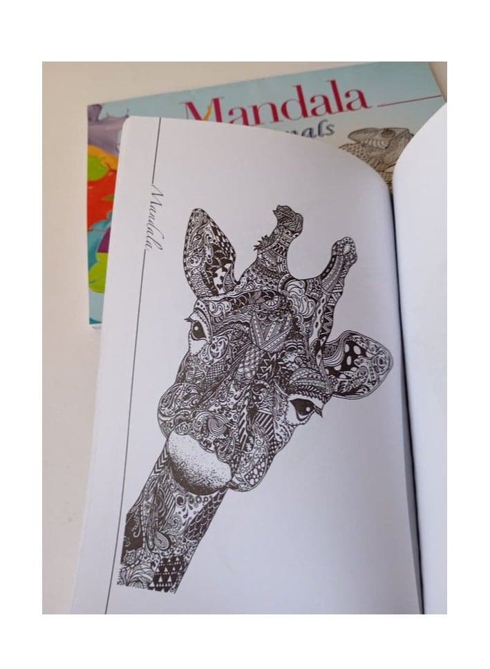 Variety Animal Mandala Coloring Book for Adults - Energy Release & Relaxation - 30 Illustrations Children's & Young Adult Books (3)