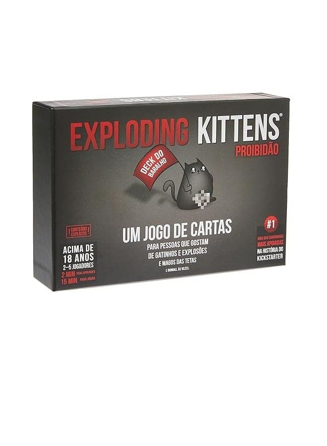 Galapagos, Exploding Kittens: Prohibition, Card Game for Friends, 2 - 5 players, 30 minutes per game