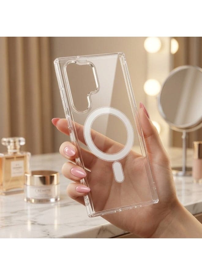 Back cover compatible with phone Samsung Galaxy S25 Ultra
