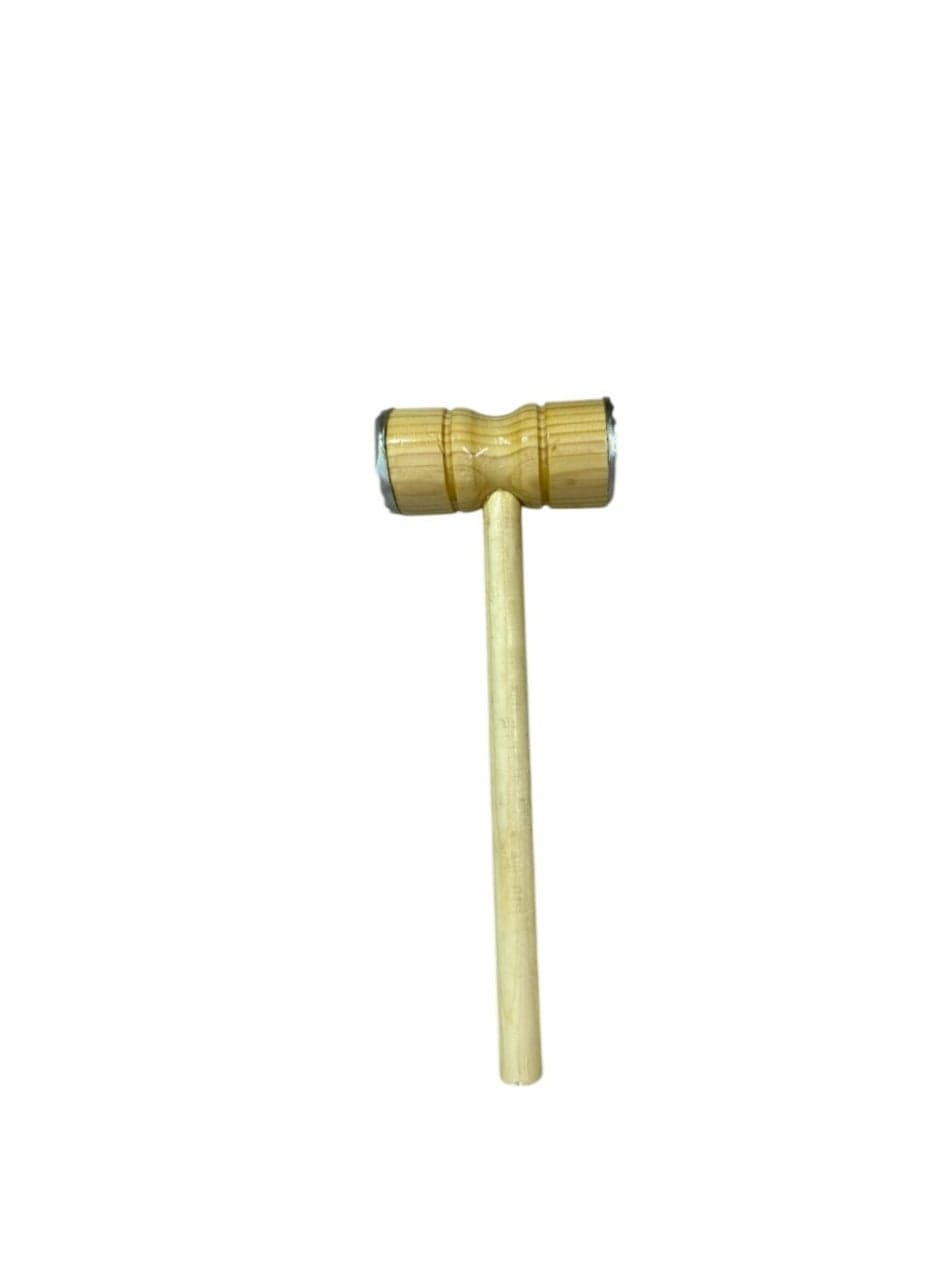Meat Tenderizer Hammer Wooden Steak Double Sided Stainless Steel Meat & Poultry Tools