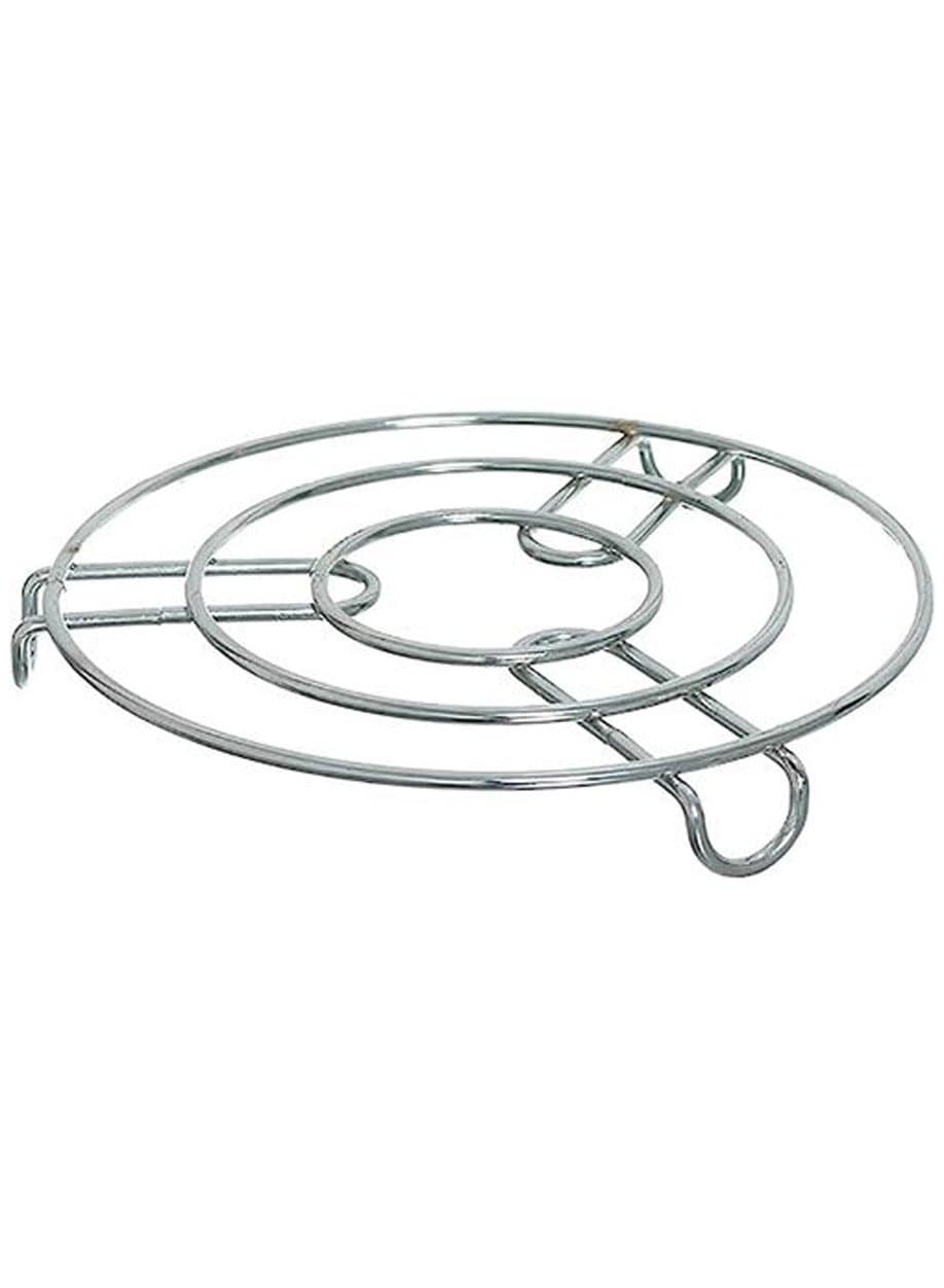 Base Torch Metal Cooker Burning Rice Preventer Silver Cooking Utensil Sets (٤)