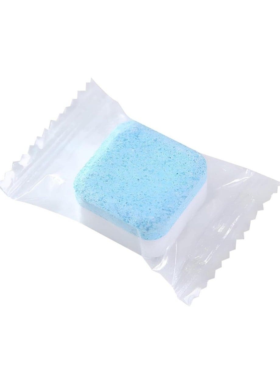 Washing Machine Cleaning Tablets – 12 Effervescent Capsules for Automatic and Manual Washers – Suitable for Front-Load and Top-Load Machines – Deep Cleaner for Removing Deposits and Accumulated Dirt – Washer Drum Sanitizer with Germ and Bacteria Elimination – Effective Tub Cleaner with Deodorizing Features All Purpose Cleaners (٦)