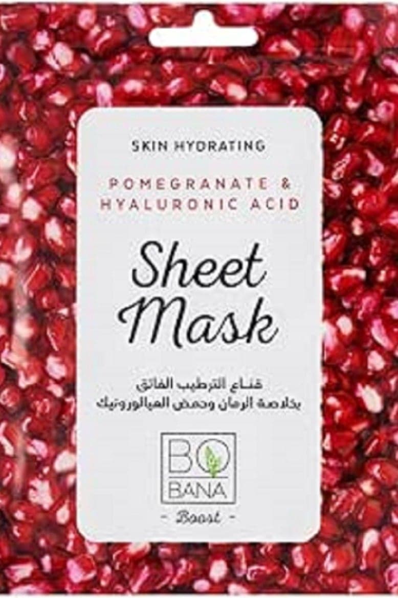 Bobana pomegranate sheet mask Skin Care Masks