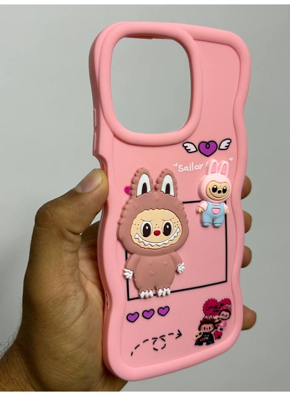 New Cartoon Design LABUBU Back Cover Compatible with Phone Realme C51 Cases & Covers