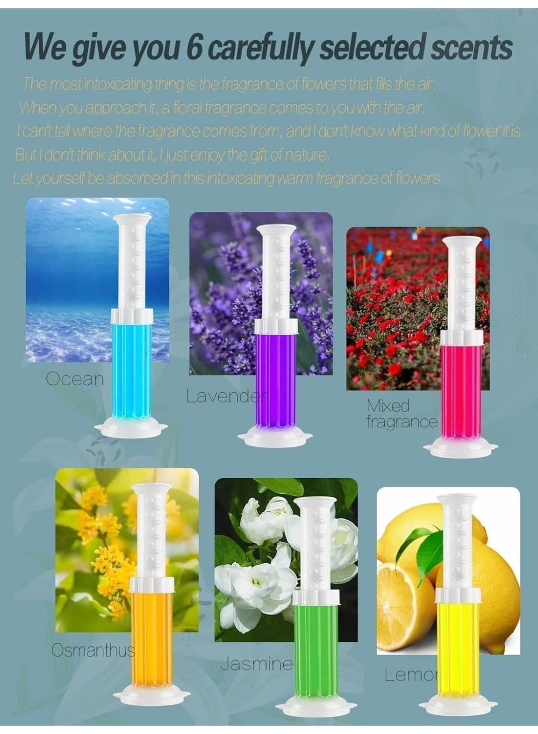 Toilet Gel Cleaner Stamps with Multi Fragrance, Automatic Cleaning & Long-Lasting Freshness, 14 Stamps per Tube (12)