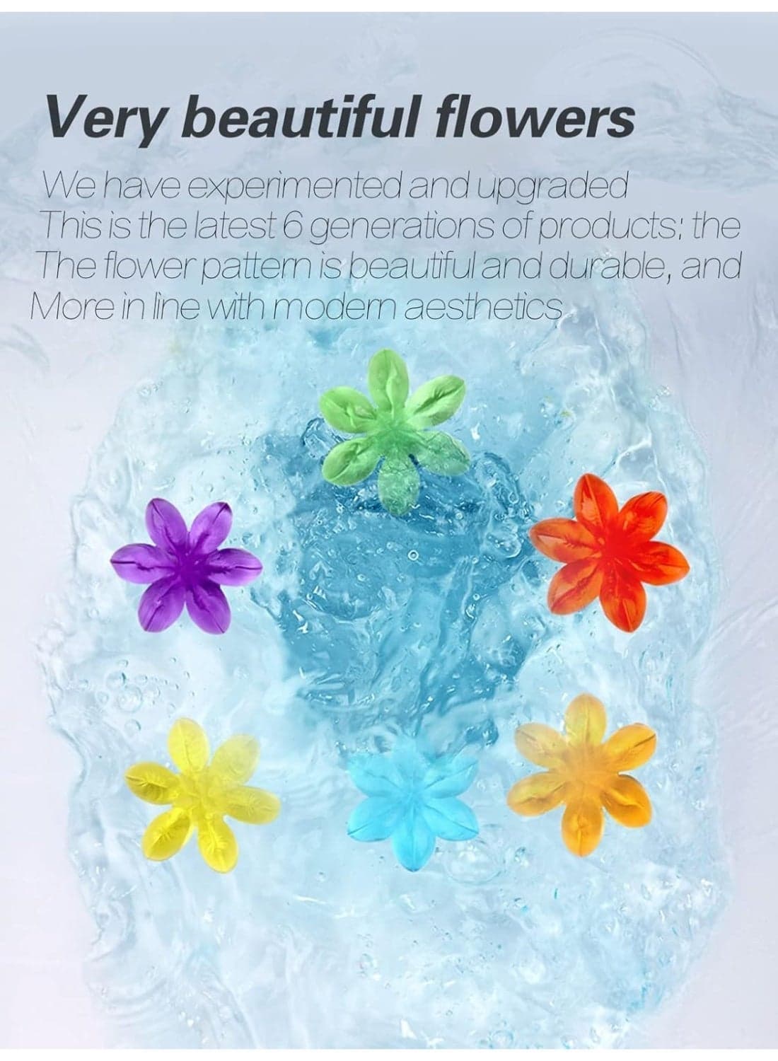 Toilet Gel Cleaner Stamps with Multi Fragrance, Automatic Cleaning & Long-Lasting Freshness, 14 Stamps per Tube (10)