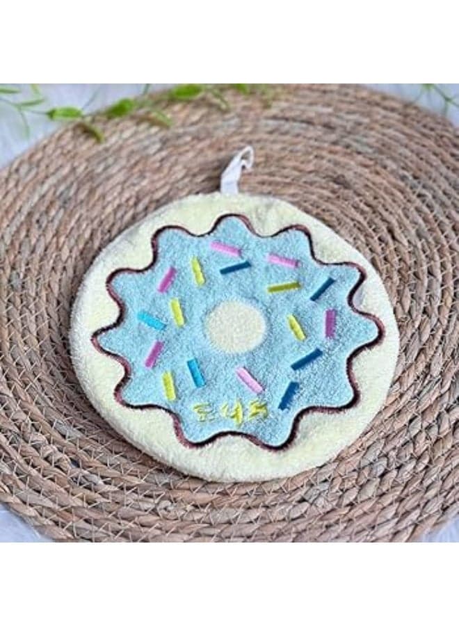 Donut-Shaped Multi-Purpose Cleaning Cloths – Soft Highly Absorbent Towels for Kitchen, Bathroom & Kids Use Bath Sheets