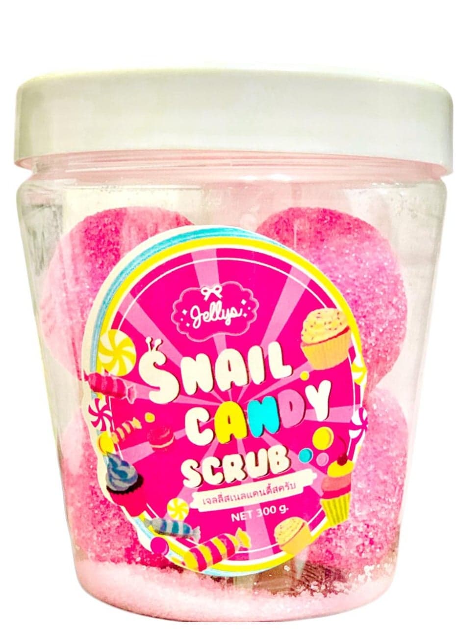 Jellys Body Scrub, Snail Candy Scrub For Body 6 Balls,300G Body Scrubs & Polishes