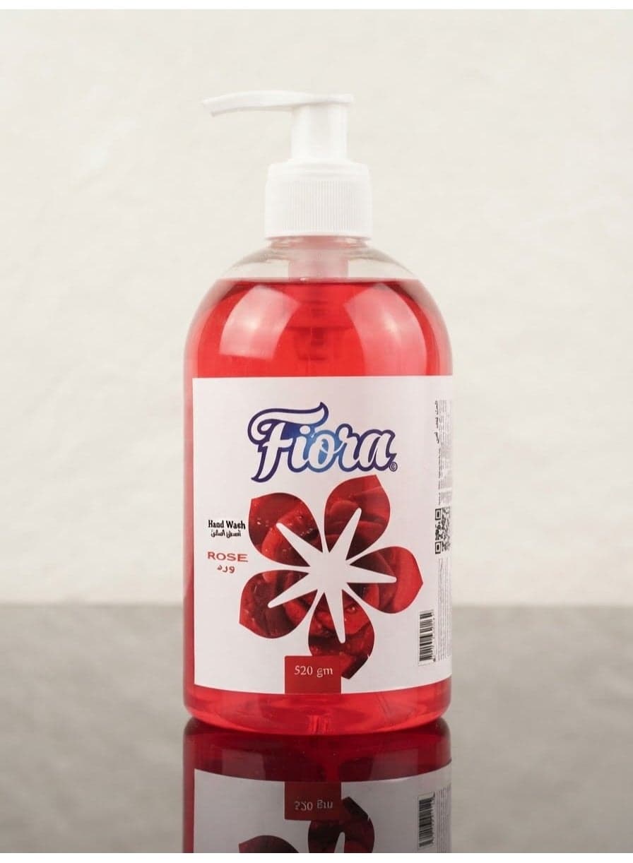 FIORA HAND WASH SCENT ROSE 520GM Bathroom Cleaners