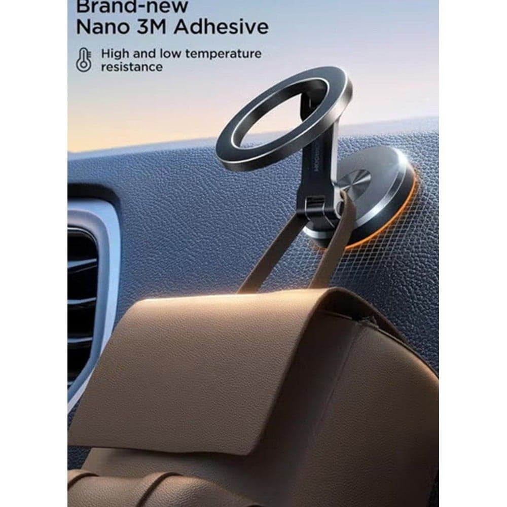 Magsafe Car Mount, 360° Rotation All-Metal Magnetic Phone Holder for Car, Strong Magnets iPhone Car Holder Hands Free Phone Mount for Car Dash Fit for iPhone Car Mobile Holders (٨)
