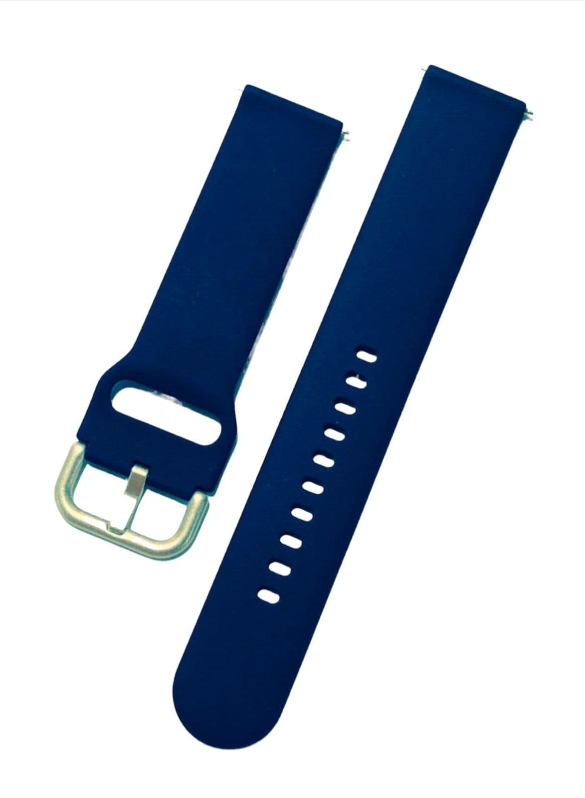 Sports Strap Silicone 22mm With A Quick Release Buckle For Huawei Watch GT Smart Watch 46mm - Blue