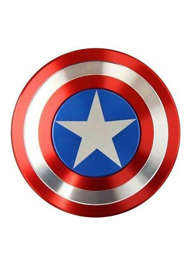 Captain America Shield Finger Fidget Spinner Multicolour