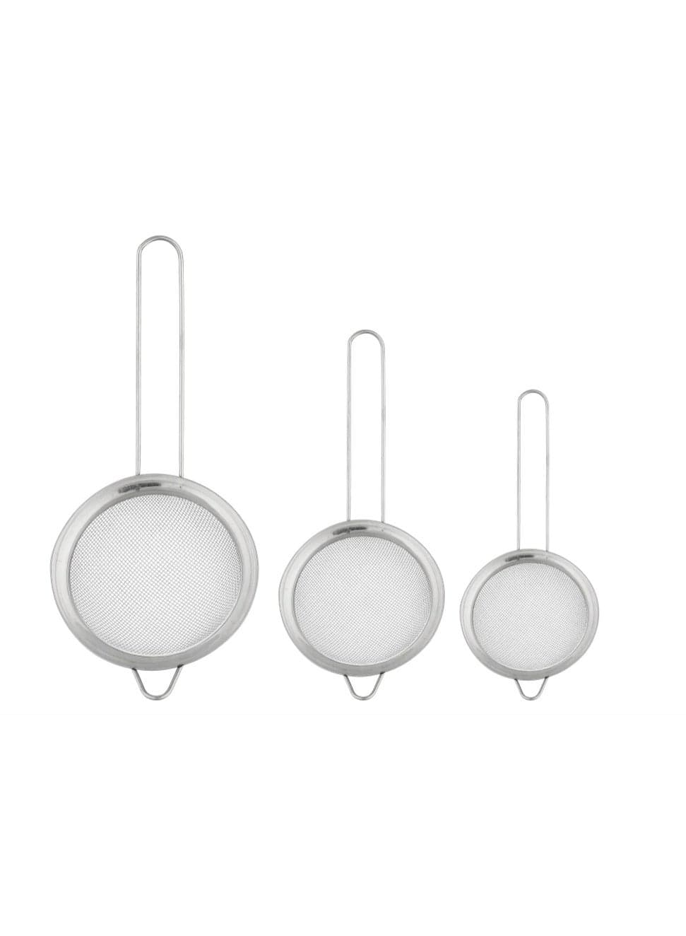 Kitchen Stainless Steel Strainers 3 Pieces Colanders & Food Strainers