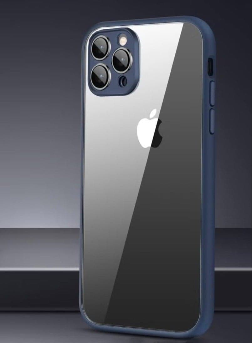 Bumper Protective Case for Iphone 11 Pro Max Silicone TPU Bumper Ultra Durable Ultra-Safe Camera Optimum Solution (Blue) Cases & Covers