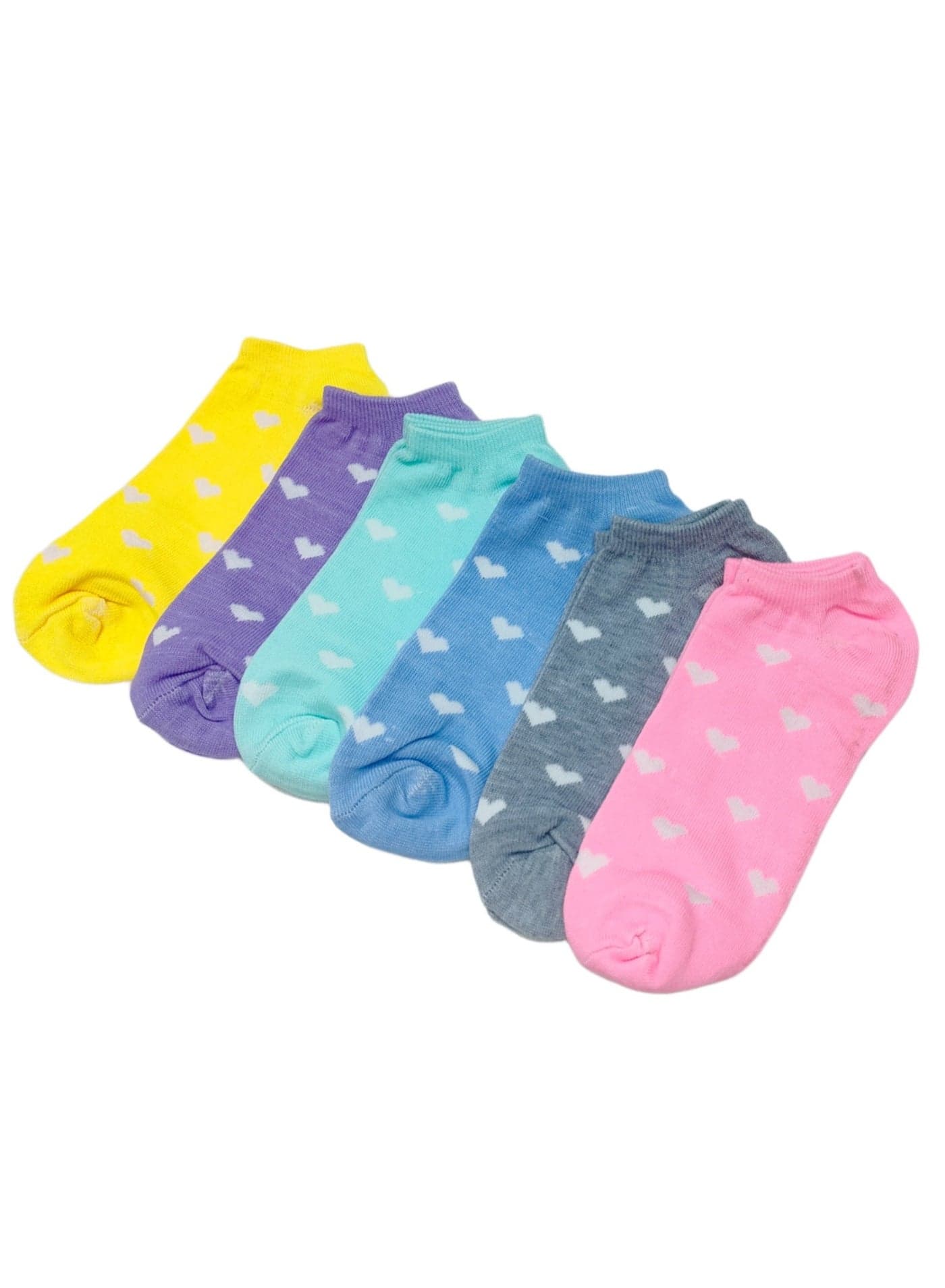 Bundle of 6 multicolor low cut sport women socks Women's Socks