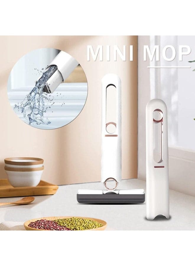 Small, foldable, and squeezable sponge mop – versatile Wet Mops (6)