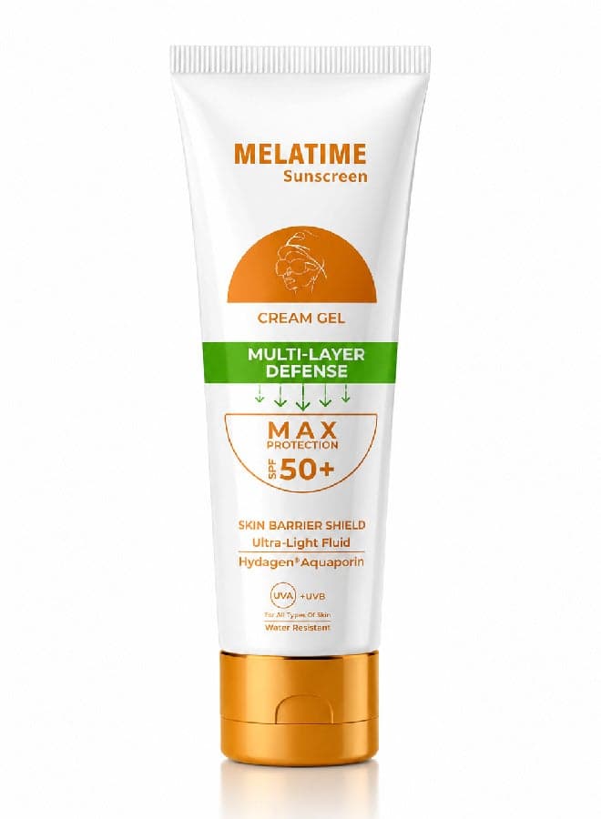 High Protection Sunscreen Gel Cream, SPF 50+, 60ml