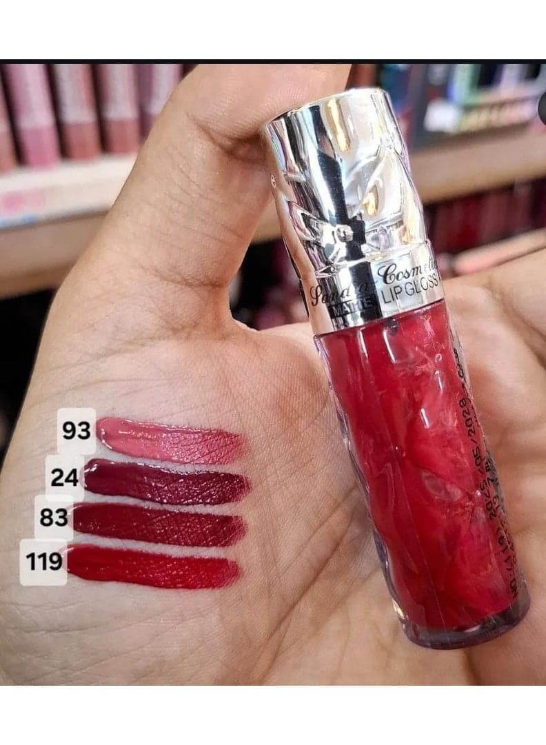 Sandra Cosmetics Velvet Matte Lip Gloss, Long-Lasting Liquid Matte Lipstick, Waterproof Creamy Formula with Beeswax, Highly Pigmented Intense Color, Non-Drying Smooth Application, Daily Wear, Paraben-Free, 5ml (4)