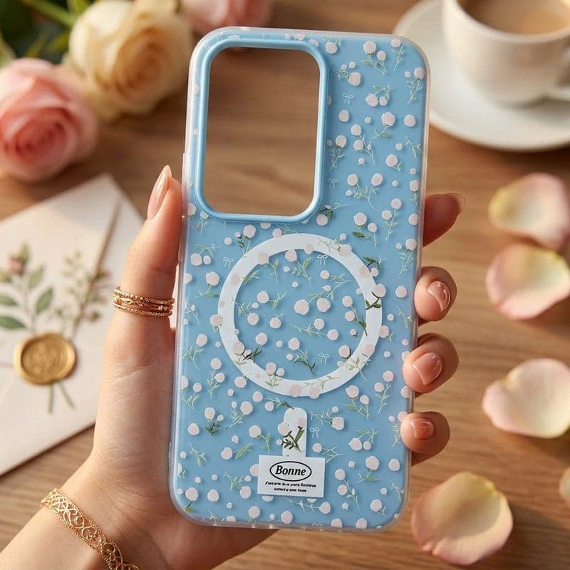 Trendy Printed Pattern Phone Case - Soft Silicone Shockproof & Camera Protection Cover for Realme C85 (٣)