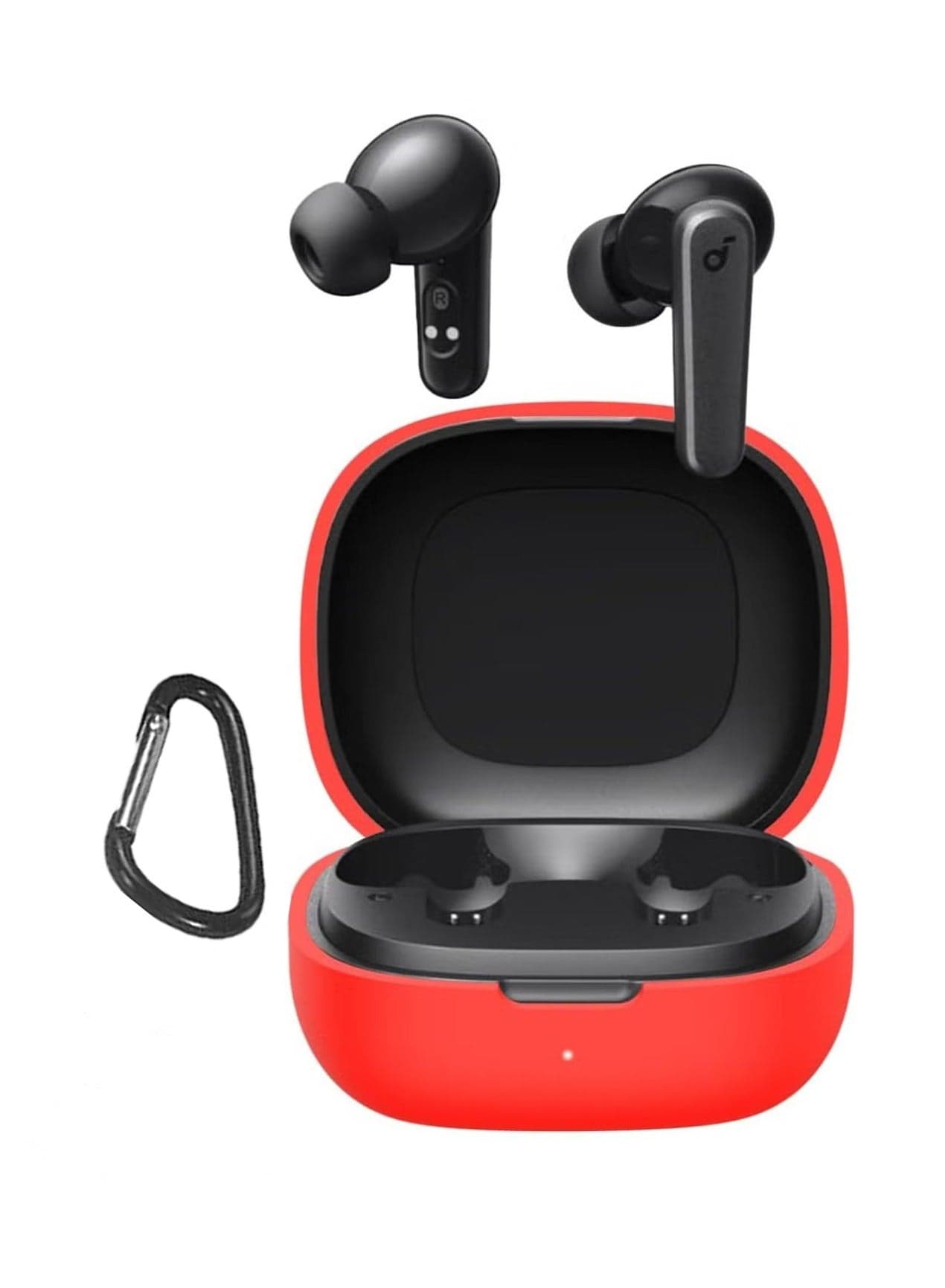 Case Dust Proof Cover Earphone Protective Cover Anker Soundcore R50i_Red Headphone Cases