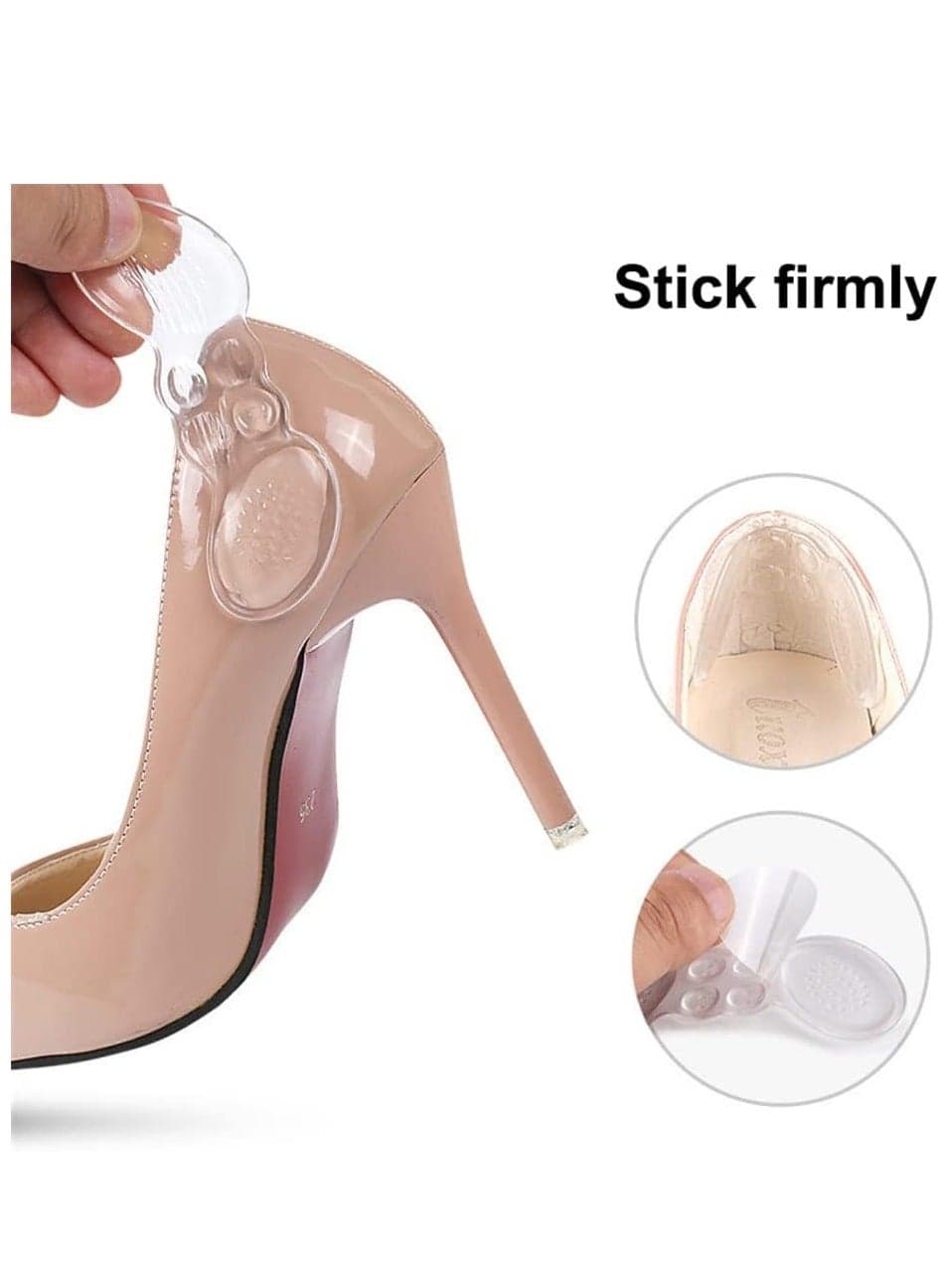 Heel Protection For Women's Shoes High Heel Foot Grips Pain Relief Pad (Beige) Women's Shoe Care & Accessories