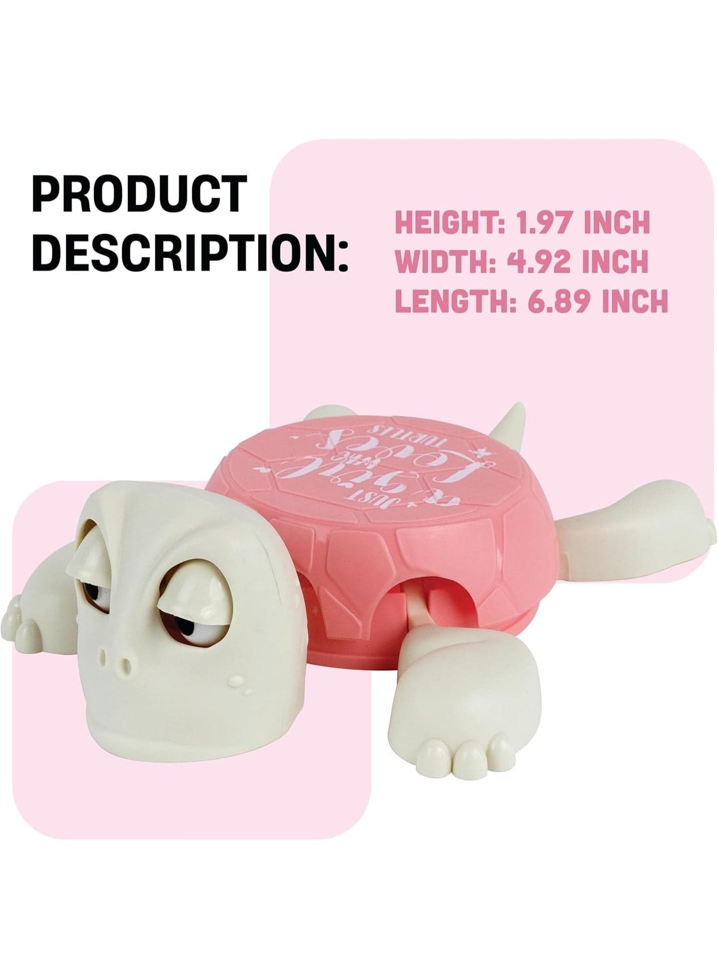 Turtle Cup Holder, Turtle Coaster, 3D Printed Funny Tea Coasters with Interactive Expression, Insulated Drink Mat for Coffee and Wine Glasses, Home Decor and Kitchen Accessories z-1186 (2)