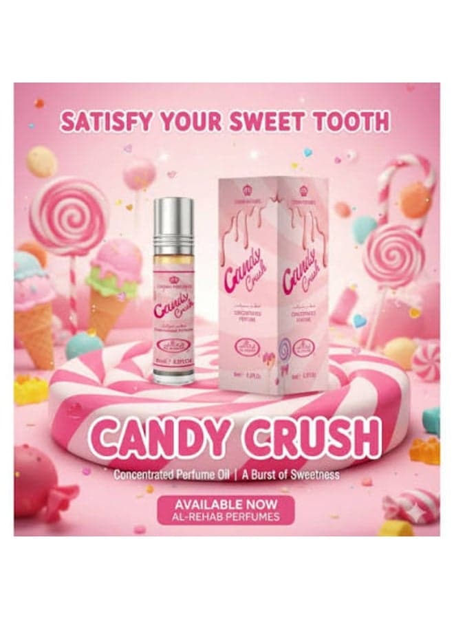 Candy Crush Concentrated Perfume Oil - Sweet Fruity Roll-On Attar (6ml) (5)