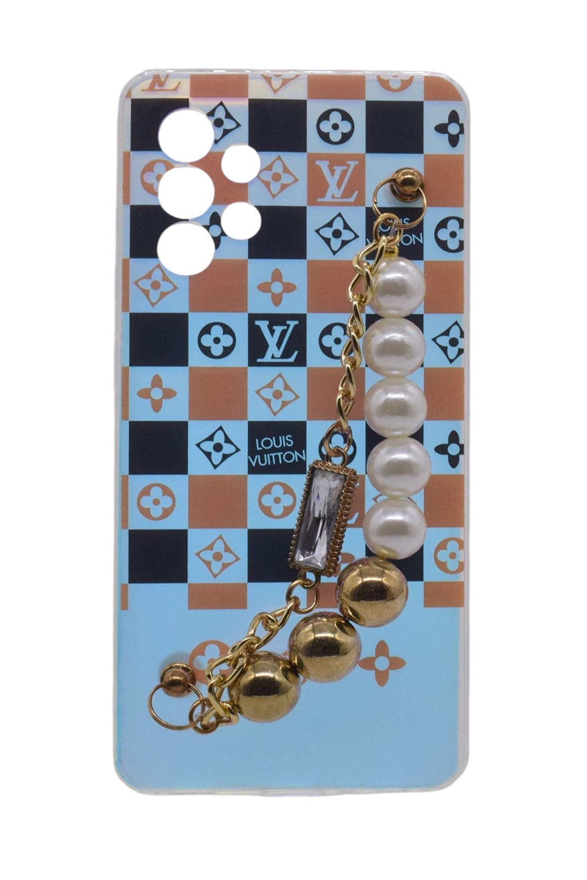 Chain Design TPU Back Cover for Samsung Galaxy A52 - Multicolor Cases & Covers