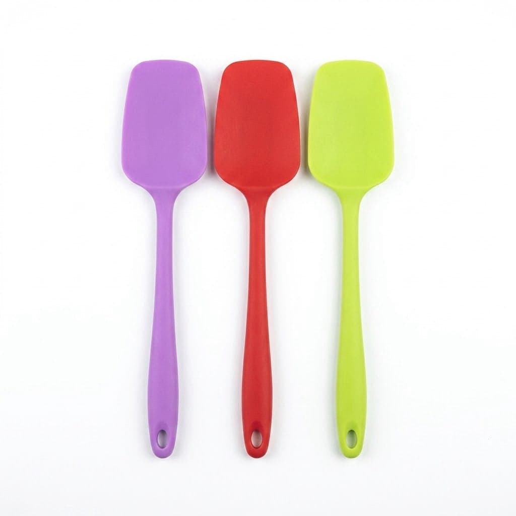 Silicone Spatula 32 cm, Assorted Colours Spatula Turners