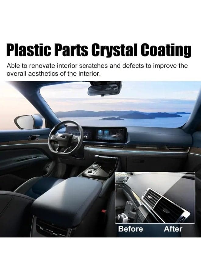 Car dashboard and plastic refurbisher and polisher, premium crystal protection for long-lasting performance. Car Polishes (5)