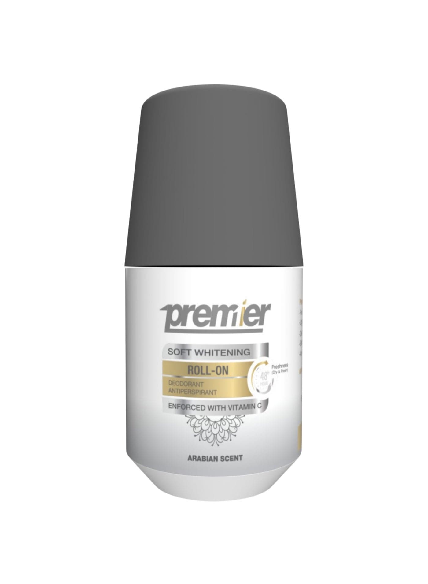 Premier Roll-On Soft Whitening Arabian Deodorant 48H 50 ML Deodorants & Antiperspirants (٢)