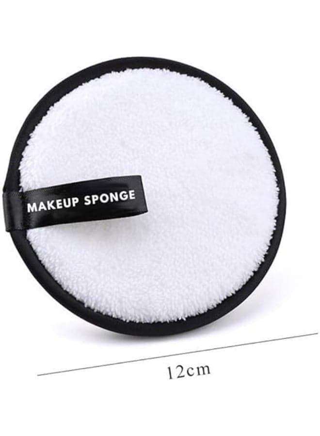 women Fiber sponge Makeup Remover Pad Reusable Face Cleaning Sponge Cosmetic Puff 1PC may vary color Make Up Sponges