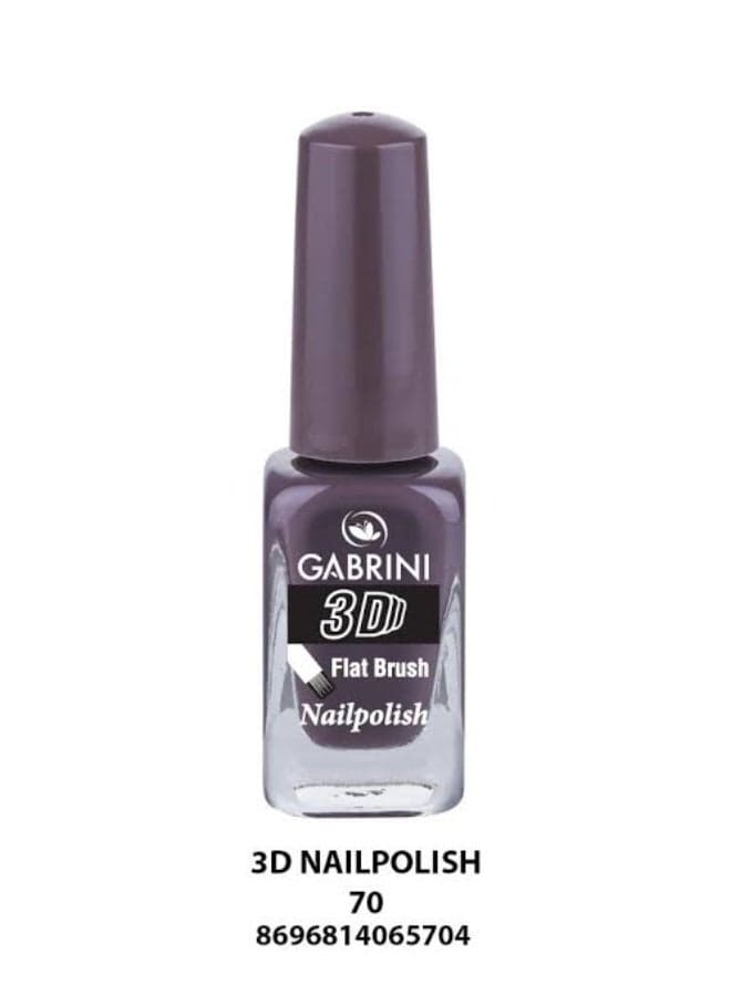 GABRINI 3D Nail Polish 70