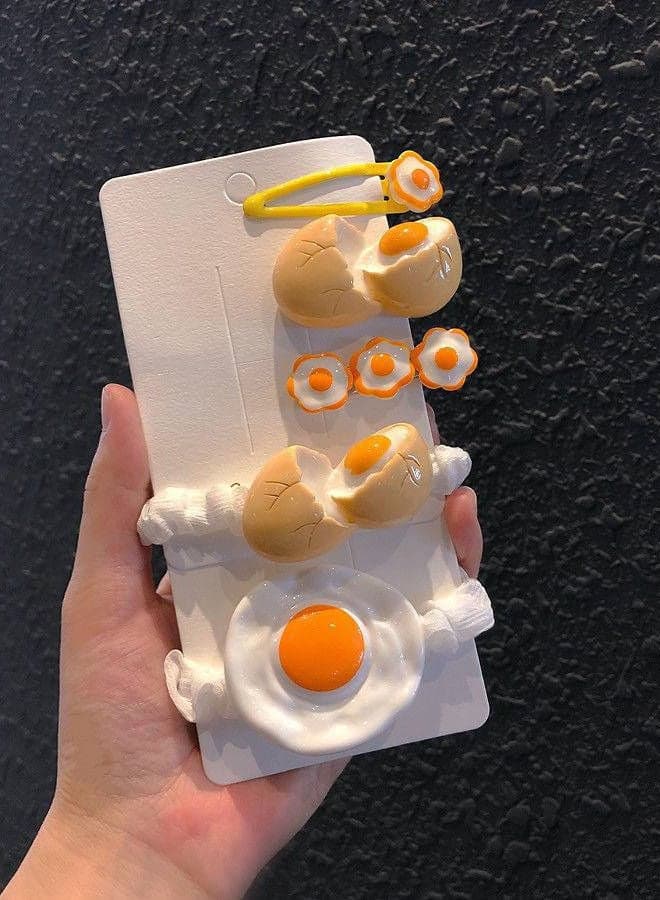 Egg-shaped toc clip set Headbands