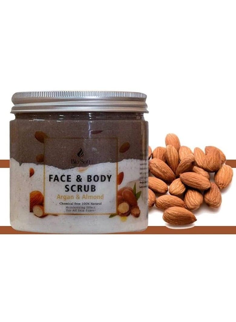 Face & Body Scrub Argan & Almond 500gm