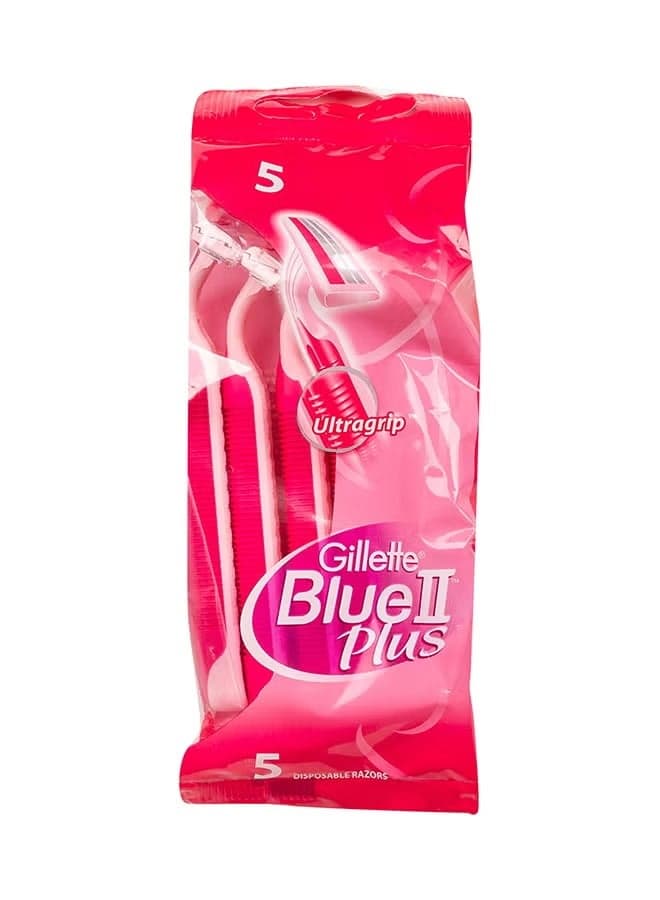GILLETE BLUE 2 WOMEN PINK 5 PCS