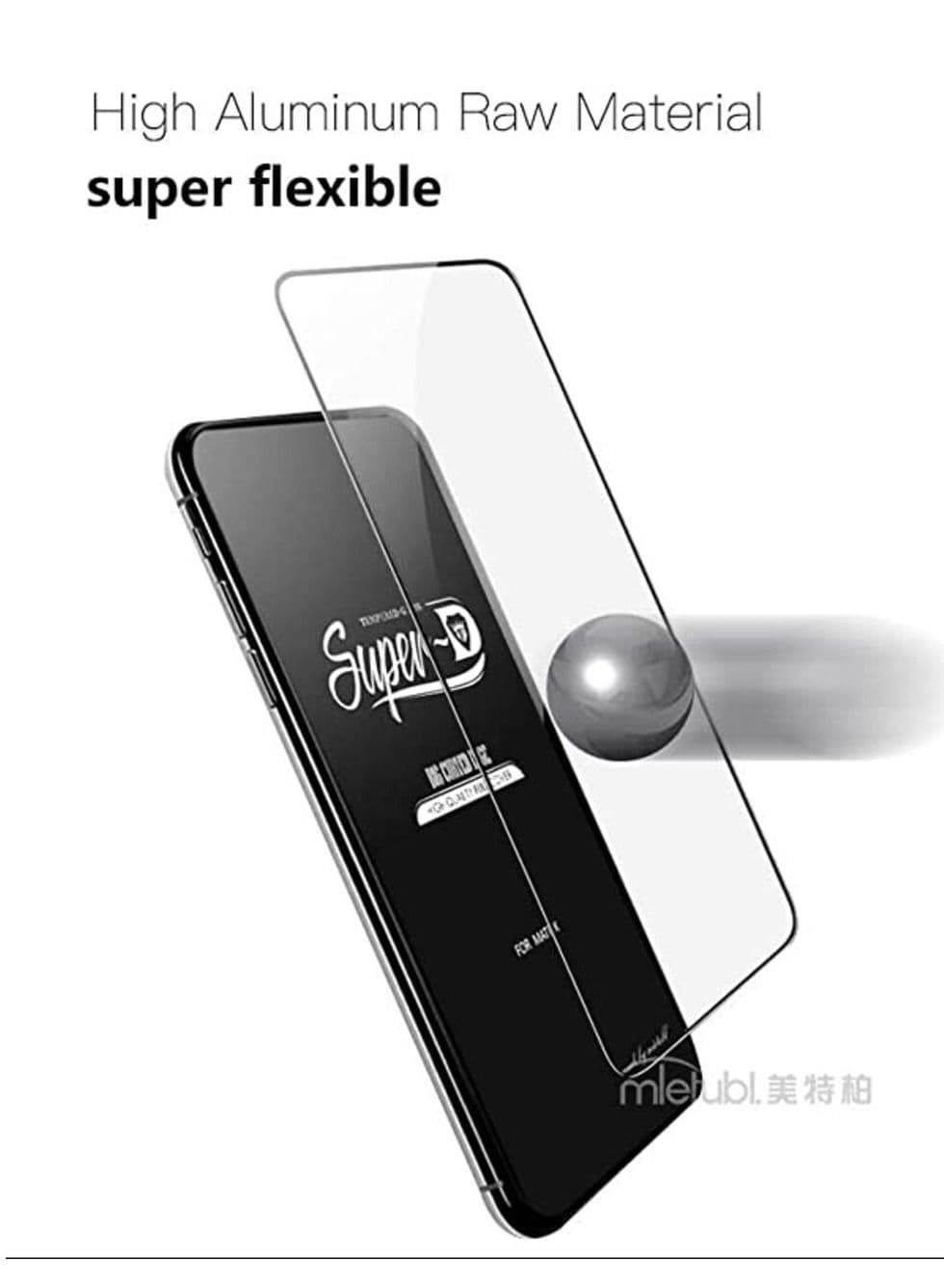 For Xiaomi Poco C 40 Super-D Glass Screen Protection-Black Mobile Screen Protectors (٣)