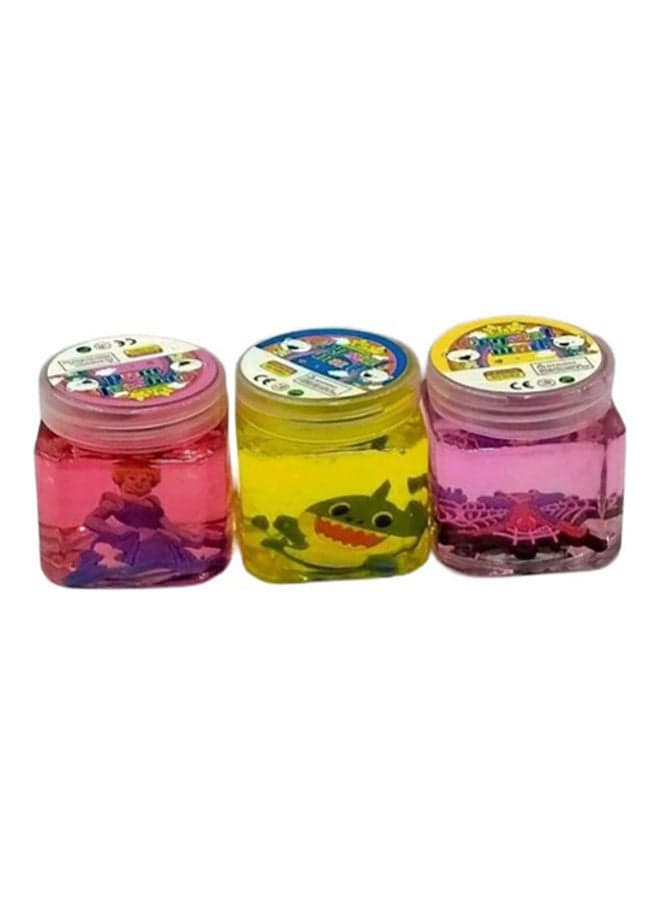 3-Piece Crystal Soil Hello Summer Slime Playset Slime & Putty Toys
