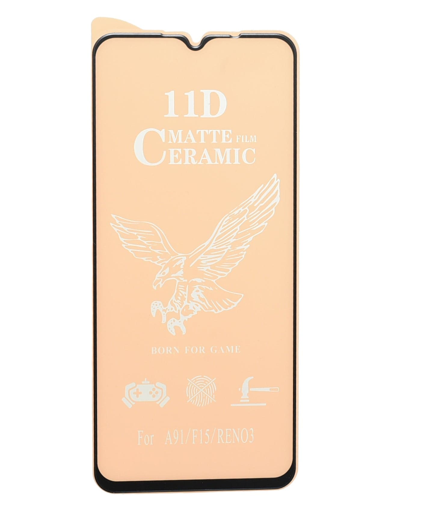 11D Matte Ceramic Screen Protector for Oppo A91 \ Oppo F15 \ Oppo Reno 3 - Clear Cases & Covers