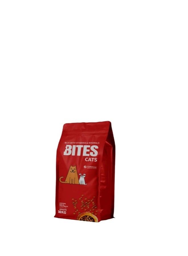 Dry Food with Chicken Rice & Vegetables for Adult Cats 1k