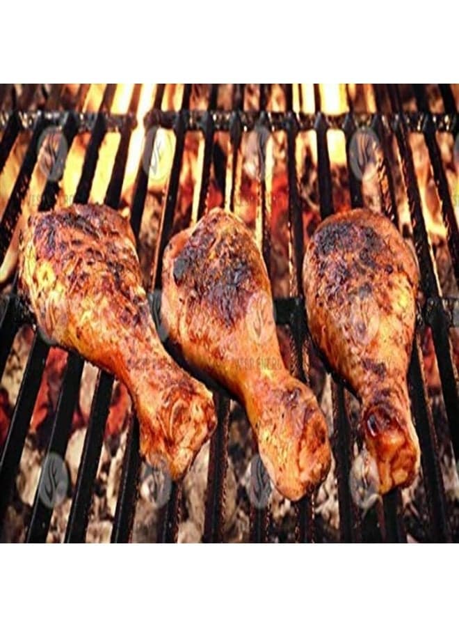 Natural wood charcoal briquettes, high heat and long burning time, for barbecues and tandoor ovens (٥)