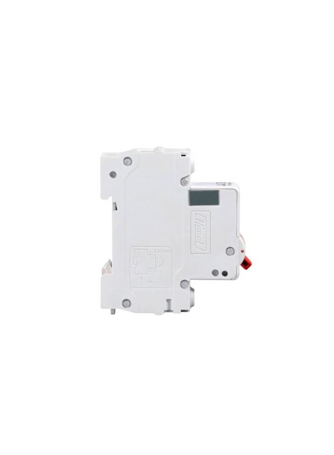 Miniature Circuit Breaker (MCB),1P, 10A,6kA, Himel HDB3WN1C10 Breakers Load Centers & Fuses (٣)
