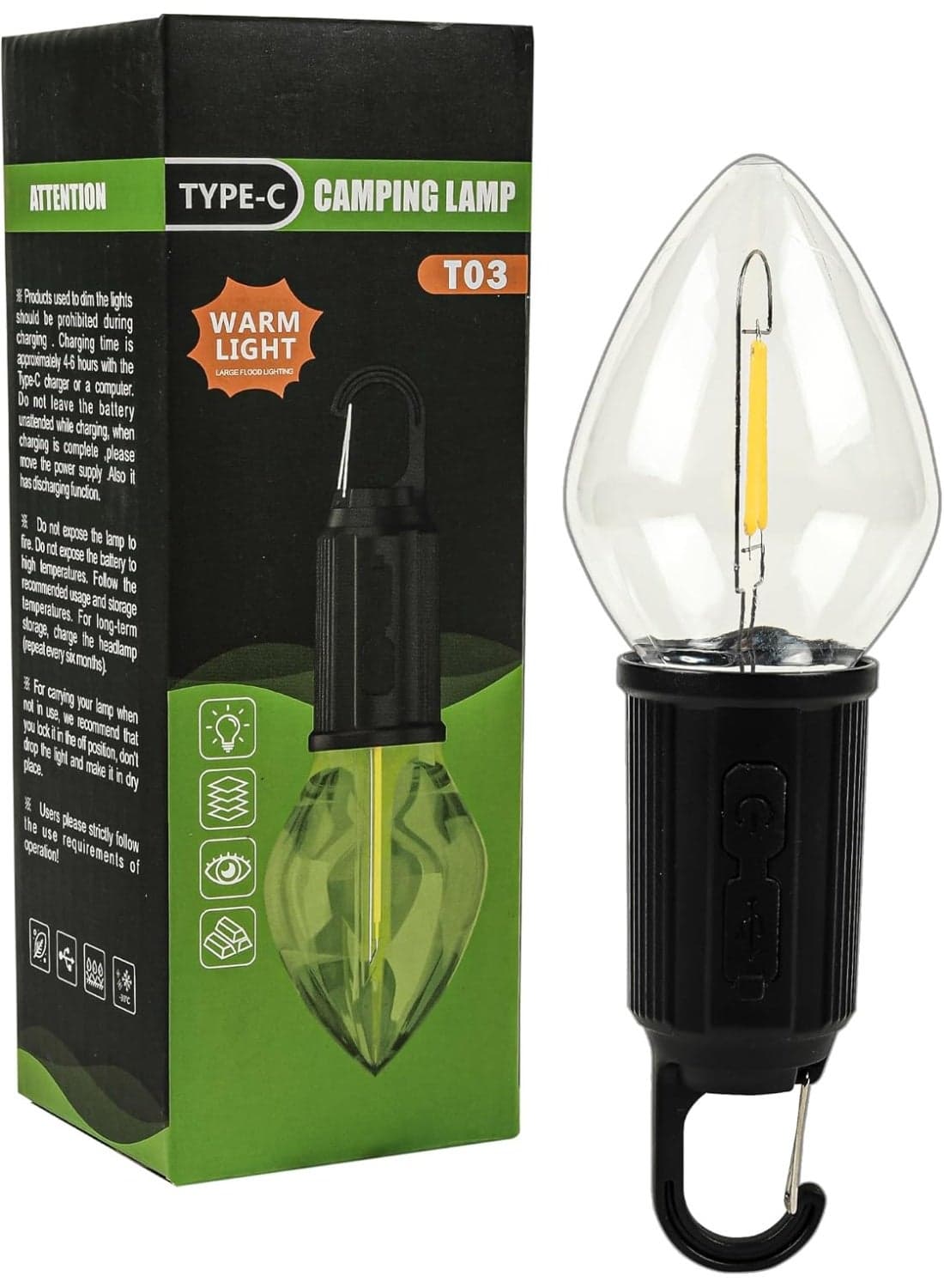 Rechargeable Camping Spotlights.This tent light has three lighting modes for different activities such as camping and emergencies. . dim glow for reading in your tent