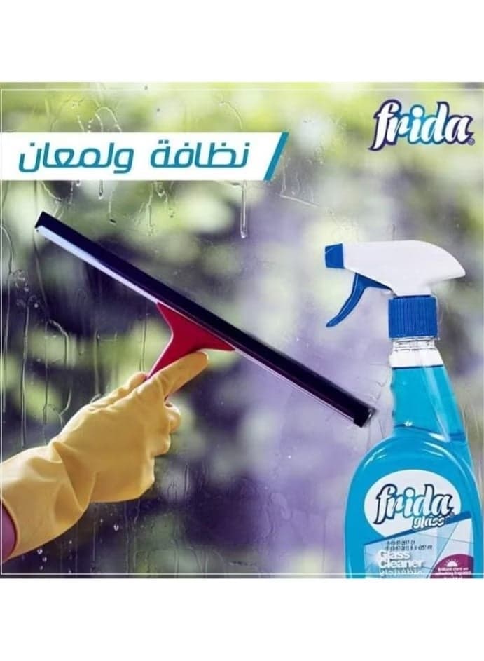 Frida Glass Cleaner 2 Of Pack - 1200 Ml Household Glass Cleaners (٧)